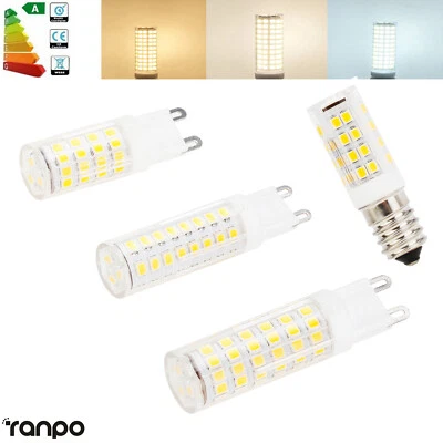 12W E14 G9 Ceramics LED Light Bulb 5W 8W 220V For Crystal chandelier Lamp FC - Image 1 of 4