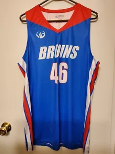 Canotta/maglia uomo Money Ball abbigliamento sportivo Boston Bruins #46 100% poliestere taglia 2XL - Foto 1 di 3