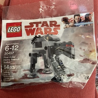 NEW Sealed LEGO 30497 - Star Wars First Order Heavy Assault Walker AT AT Polybag - Image 1 of 4
