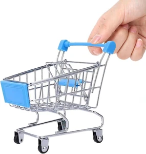Mini Shopping Cart,Supermarket Handcart Mini Shopping Cart Mini Supermarket Stor - Picture 1 of 9
