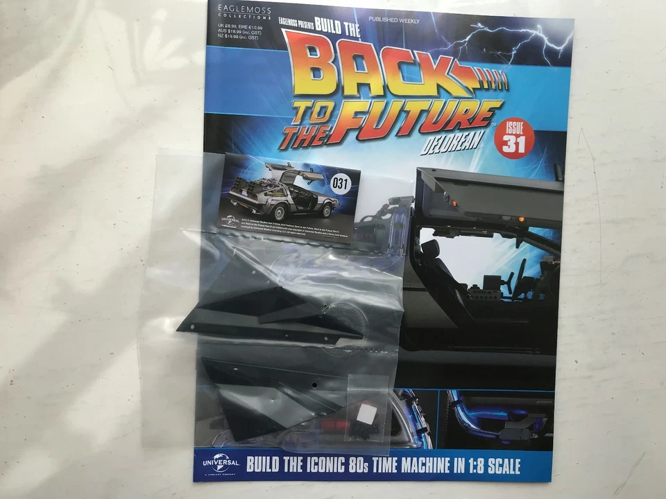 1:8 Scala Eaglemoss Ritorno Al Futuro Costruire il Proprio Delorean Problema 31 - Immagine 1 di 1