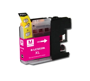 1 PK MAGENTA ink Cartridge w/ chip fits Brother LC203 XL J680DW J880DW J885DW - Picture 1 of 1