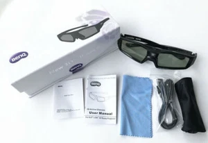 Gafas 3D BenQ 2 piezas para proyector DLP obturador activo W1070+/I300/I700/770ST - Imagen 1 de 4