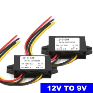 2x DC 12V To DC 9V 10A 90W Step Down Power Supply Converter Regulator Module - Picture 1 of 7