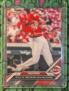 RECE HINDS 💎 2024 MLB Topps NOW 415 Call Up 🔥 Most XBH In First Six Games!! 🔥 - Picture 1 of 2