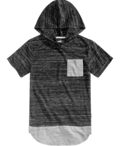 Univibe Big Boys Jorge Heathered Hooded T-Shirt - Size Medium - Picture 1 of 2