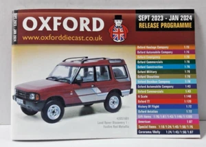 Oxford Diecast Catalogues September 2023 - January 2024