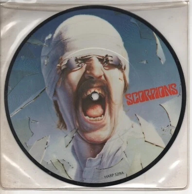 SCORPIONS no one like you*now! 1982 HARVEST 7" UK PICTURE DISC Foto 1 de 2