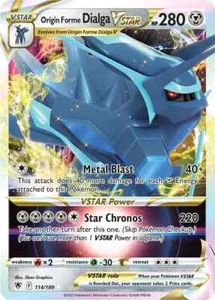 Tarjeta Pokémon Dialga VSTAR 114/189 Resplandor Astral Casi Nueva - Imagen 1 de 1