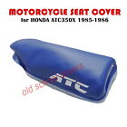 Motorcycle Seat Cover Will Fit Atc350x Atc 350 X 1985-86 Blue White Atc