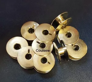 METAL BOBBINS x 10 fits Brother PR Embroidery Only PR655 600 620 650 670e 1000 - Picture 1 of 1