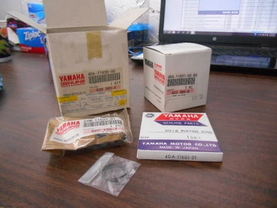 Nuevo de Lote Antiguo Yamaha OEM Kit de Pistón Estándar 1992-1993 WR250 1992 YZ250 4DA-11630-00 Foto 1 de 4