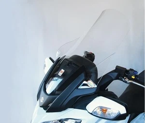 SC2430 PARABREZZA ISOTTA CON GOMMINI E VITI PER SUZUKI BURGMAN 650 2013 NO GIVI - Imagen 1 de 2