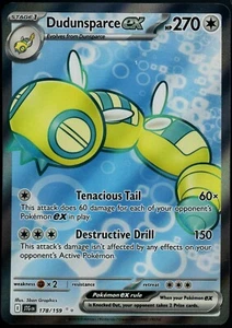 Dudunsparce ex 178/159 Sv09: Journey Together Holo - Picture 1 of 1