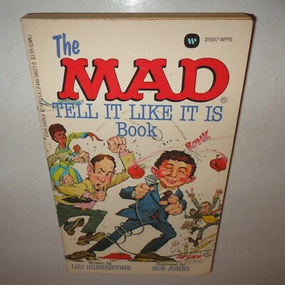 Libro The Mad Tell It Like It Is segunda impresión Warner tapa dura 1987 PB Foto 1 de 3