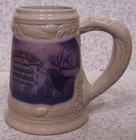 Coffee Mug Beer Stein Stoneware Welcome to the Man Cave NEW 17 ounce cup boxed for sale