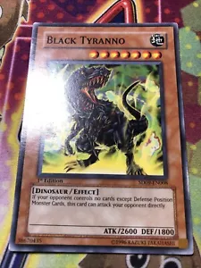 1x (HP) Schwarzer Tyranno - SD09-DE008 - Common - 1. Auflage YuGiOh - Bild 1 von 1