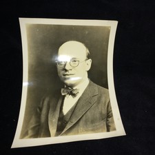 Edward Anthony Head Shot Photograph~Author, Collier's Publisher Vtg 5" x 7"