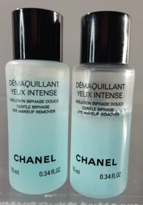 CHANEL DEMAQUILLANT YEUX DESMAQUILLANTE DE OJOS BIFÁSICO INTENSO .34 OZ ****LEER**** Foto 1 de 2