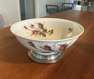 Vintage Rosenthal Porzellan Schale mit Sterling Silber Sockel - Selb, Germany - Bild 1 von 9