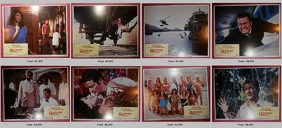 James Bond - Lobby Cards - Octopussy - Set Of 8 -   11" x 14" - 1983 - Image 1 of 4
