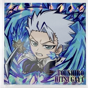 Adesivo BL1-10 Toushiro Hitsugaya Bleach 20th Holo Wafer Vol.1 BR Bandai 2024 JP - Foto 1 di 10