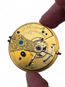 Superbe Montre Coq Avec Diamant En Son Centre. Bijoux D'orfèvre.  - Picture 1 of 7