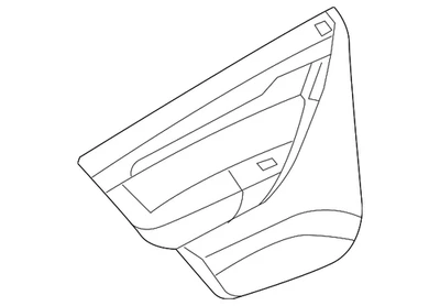 Genuine GM Door Trim Panel 96954252 - Image 1 of 2