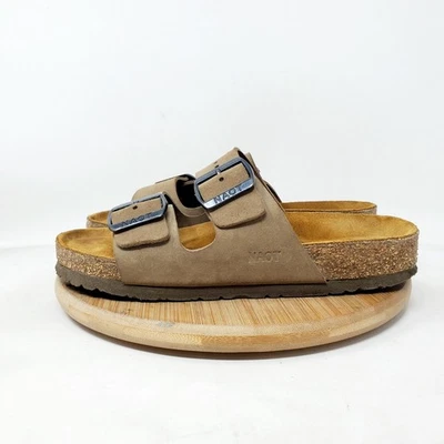 Sandalias Naot Santa Bárbara para mujer 36 marrón gamuza correas hebillas zapatos deslizables Foto 1 de 4