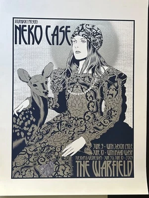 ¡Rara prueba de Sperry!  Neko Case 2009 Regency Ballroom SF, aprox. Foto 1 de 4