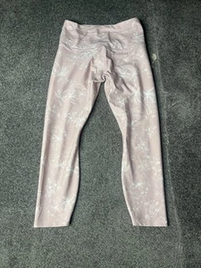 Lorna Jane Mantra Leggings Womens Small Pink High Rise Ankle Biter Tight Ladies - Picture 1 of 13