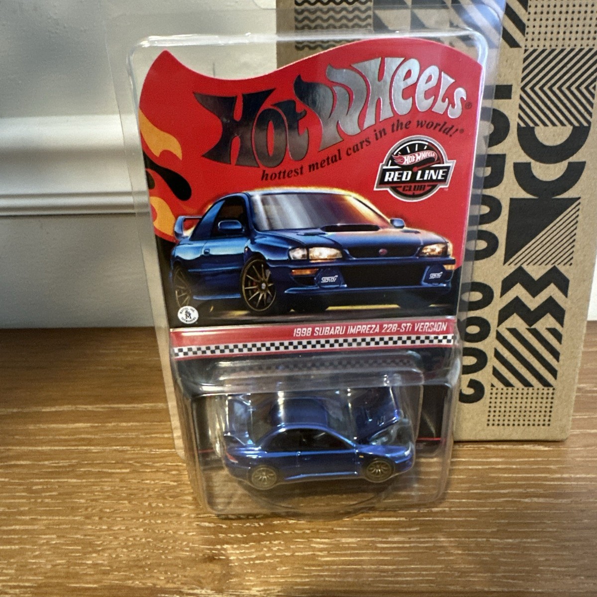 ミニカー Hot Wheels 1999 Subaru Impreza rlc Hot Wheels RLC Red Line Club Exclusive 1998 Subaru Impreza