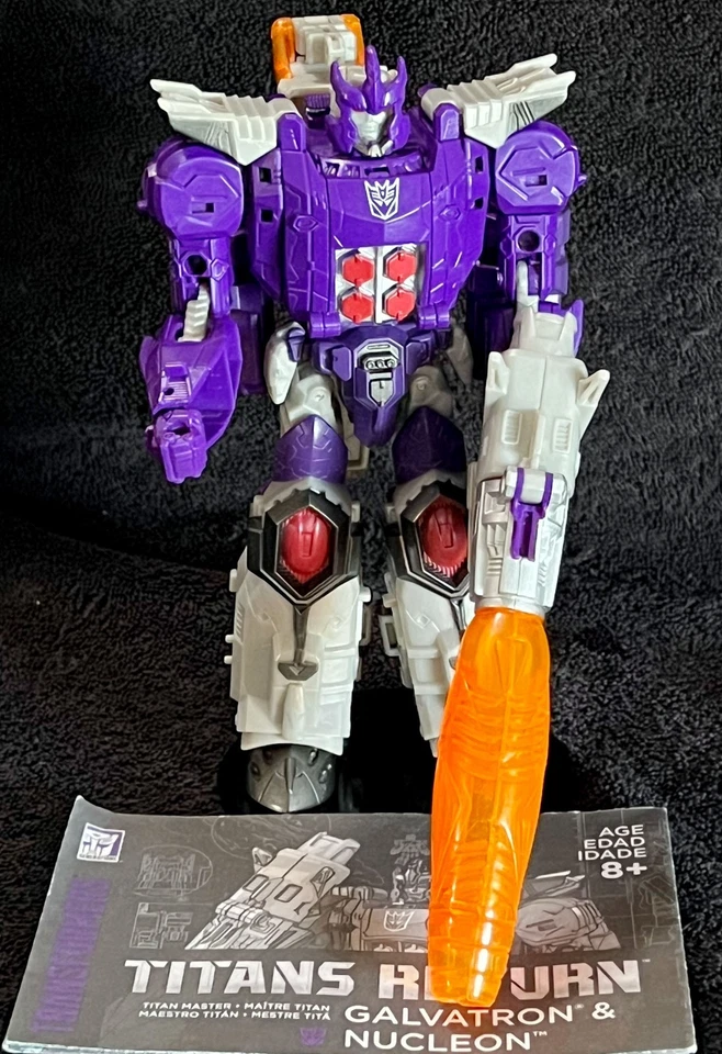 GALVATRON • HEADMASTER TRANSFORMERS TITANES SERIE RETORNO Foto 1 de 3