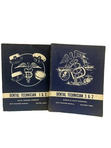 Dental Technician C, 1-3 Bureau Of Naval Personnel Navy Training Course - Picture 1 of 8