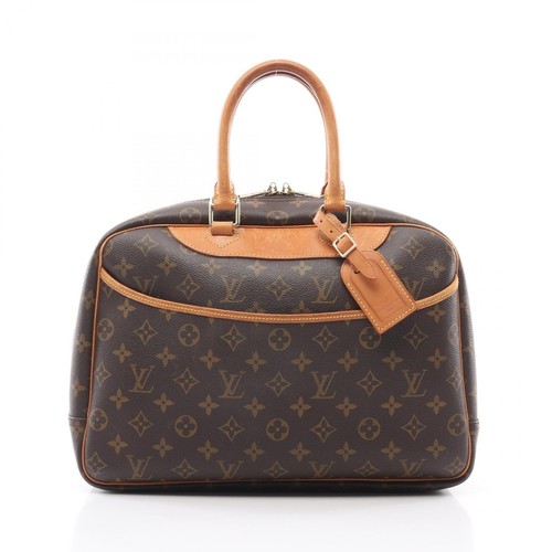 LOUIS VUITTON（LV） Borsa a mano Louis Vuitton Deauville Bowling Vanity M47270 tela monogramma usata LV
