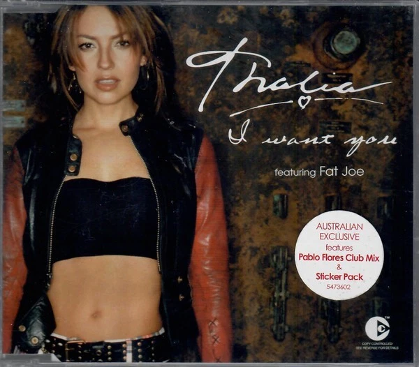 Thalia featuring Fat Joe - I Want You CD Single - Image 1 of 1