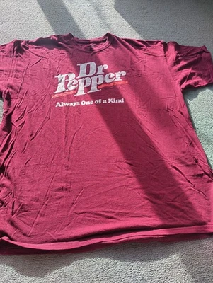 Tee Fury Public Dr Pepper Maroon 3XL T shirt - Image 1 of 4