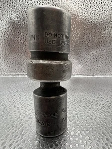 SNAP ON TOOLS IPL20A 1/2" DRIVE 5/8" SAE 6 POINT SHALLOW IMPACT SWIVEL SOCKET - Bild 1 von 6