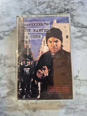 Ice Cube AmeriKKKa’s Most Wanted Cassette Priority Records Gangsta Rap Tested - Image 1 of 4