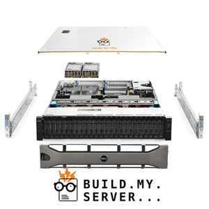 Dell PowerEdge R730xd Server 2x E5-2640v4 2.40Ghz 20-Core 256GB H730 Rails - Picture 1 of 5