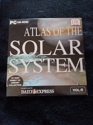 PC CD-ROM - Atlas of the SOLAR System  - DK - Newspaper Promo Disc - VGC - Image 1 of 2