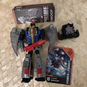 Transformers Power Of The Primes SWOOP deluxe potp dinobot W/ Combiner Hand- - Picture 1 of 9