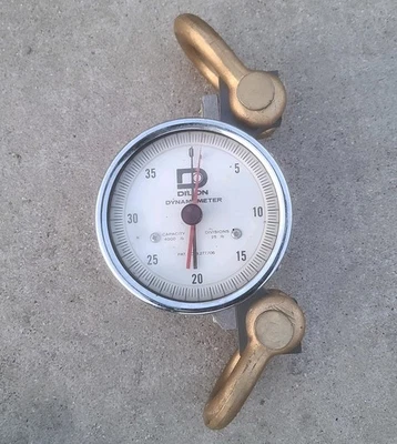 DINAMÓMETRO DILLON 4000LB CAPACIDAD, DIVISIONES 25LB Foto 1 de 4