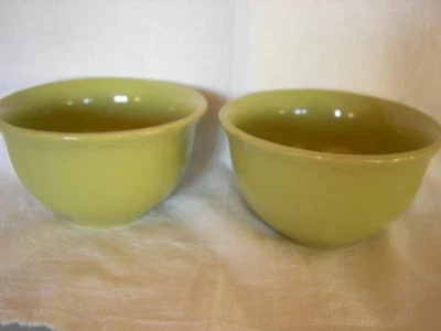 "Juego de 2 tazones de sopa/cereal Citrus Grove nuevo con etiquetas - verde - 6"" - Far East Brokers" Foto 1 de 4