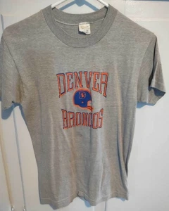 Camiseta De Colección Años 80 Niños Denver Broncos Talla Mediana Hecha en EE. UU. - Imagen 1 de 6