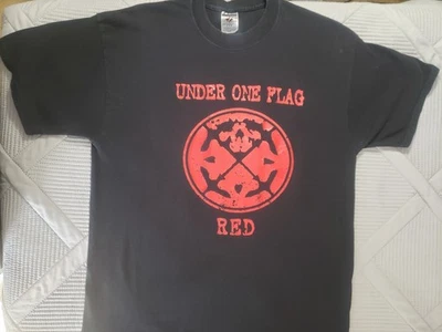 Under One Flag Shirt size large Red  Columbus Ohio Hardcore LOA - image 1 of 3