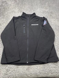 NHL Winter Classic Jacket Men 2XL Black Softshell Fleece Full Zip Reebok Hockey - Picture 1 of 12