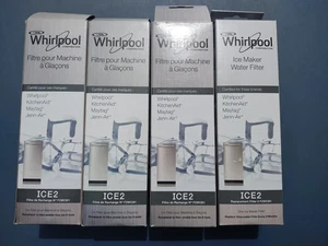 (4) Whirlpool Ice Maker Water Filter ICE2 Replacement #F2WC9l1 - Picture 1 of 13