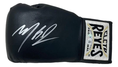 Guante de Boxeo Michael B Jordan "Creed" Firmado Negro Mano Izquierda Cleto Reyes BAS ITP Foto 1 de 4