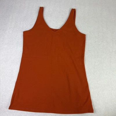 Tanque J. Jill Perfect Reversible Naranja Quemado Campari Talla XS NUEVO CON ETIQUETAS Foto 1 de 4